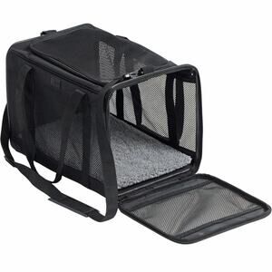 NEW GORILLA GRIP Cat/Small Dog Carrier Travel Soft Collapsible